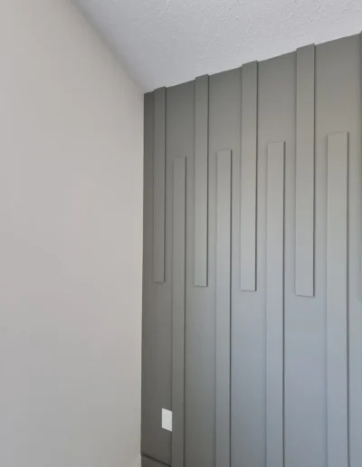 wall with grey paint